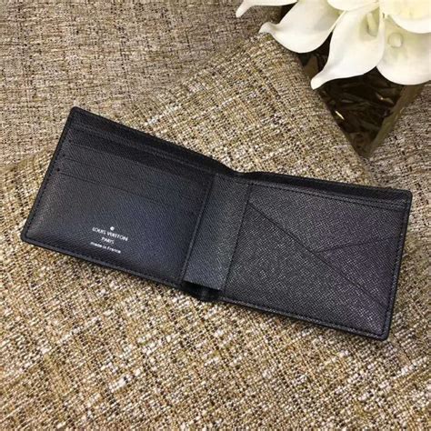 lv multiple wallet taiga leather